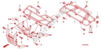 SEDILE/PORTATORE per Honda FOURTRAX 420 RANCHER 4X4 Manual Shift CAMO 2010