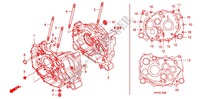 CASSA MANOVELLA/POMPA OLIO per Honda FOURTRAX 420 RANCHER 4X4 Manual Shift RED 2010