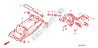 PARAFANGO POSTERIORE per Honda CBF 1000 F ABS 98HP 2010