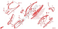 COPERTURA CORPO/SCATOLA BAGAGLI/ PORTATORE BAGAGLI per Honda WAVE 110 2011