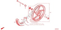 RUOTA ANTERIORE (AFS1101SH) per Honda WAVE 110 2011
