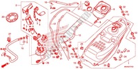 SERBATOIO COMBUSTIBILE/POMPA COMBUSTIBILE per Honda NC 750 S ABS 2016