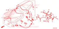 SEDILE SINGOLO(2) per Honda NC 750 S ABS 2016