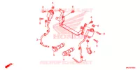 BARDATURA FILO/ RINCULO IGNIZIONE/BATTERIA per Honda NC 750 S DCT 2016