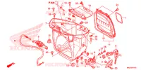 COPERTURA CORPO/SCATOLA BAGAGLI/ PORTATORE BAGAGLI per Honda NC 750 S DCT 2016