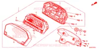 INDICATORE COMBINAZIONE per Honda NC 750 S DCT 2016