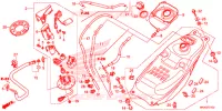 SERBATOIO COMBUSTIBILE/POMPA COMBUSTIBILE per Honda NC 750 S DCT 2016