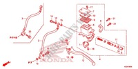 MAESTRO FRENO POSTERIORE CILINDRO per Honda SH 150 ABS D SPECIAL 3ED 2016