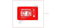 OROLOGIO: 3,5 X 2,3 X 1 CM per Honda SHADOW VT 750 Kumamoto factory 2004