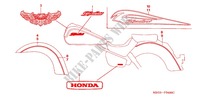 MARCHIO per Honda SHADOW VT 750 Hamamatsu factory 2007