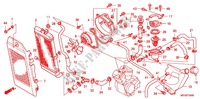 RADIATORE per Honda SHADOW VT 750 2011