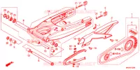 BRACCIO OSCILLANTE/CASSA CATENA per Honda NC 750 INTEGRA 2016