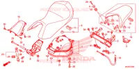 SEDILE SINGOLO(2) per Honda NC 750 INTEGRA 2016