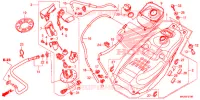 SERBATOIO COMBUSTIBILE/POMPA COMBUSTIBILE per Honda NC 750 INTEGRA 2016