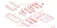 UTENSILI/SCATOLA BATTERIA per Honda NC 750 INTEGRA 2016
