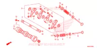 ALBERO A CAMME/VALVOLA per Honda NC 750 X ABS DCT SPECIAL 2016