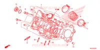 CILINDRO/TESTATA per Honda NC 750 X ABS DCT SPECIAL 2016