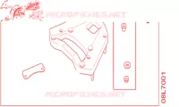 RIPARO ANT./RIPARO LATO/SCHERMO VENTO per Honda NC 750 X ABS DCT SPECIAL 2016