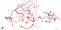 SEDILE SINGOLO(2) per Honda NC 750 X ABS DCT SPECIAL 2016
