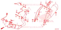 SMORZATORE SCARICO(2) per Honda NC 750 X ABS DCT SPECIAL 2016