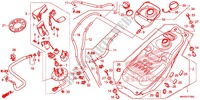 SERBATOIO COMBUSTIBILE/POMPA COMBUSTIBILE per Honda NC 750 X ABS DCT 2016