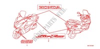 EMBLEMA/STRISCIA (FJS400D9/FJS400A) per Honda SILVER WING 400 ABS 2009
