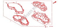 STRUMENTAZIONE CONTA KM TACHIMETRO  (FJS400D9/FJS400A) per Honda SILVER WING 400 ABS 2009