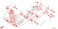 CUSCINO POSTERIORE(2) per Honda CB 500F ABS 2014