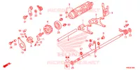 CILINDRO CAMBIO/FORCA CAMBIO per Honda FOURTRAX 500 FOREMAN RUBICON DCT 2016