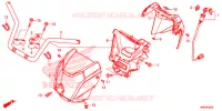 CONDOTTO MANIGLIA per Honda FOURTRAX 500 FOREMAN RUBICON DCT 2016