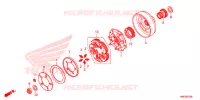 FRIZIONE per Honda FOURTRAX 500 FOREMAN RUBICON DCT 2016