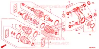 GIUNTURA POSTERIORE/ALBERO AVVIAMENTO POST. per Honda FOURTRAX 500 FOREMAN RUBICON DCT 2016