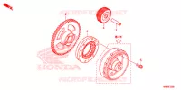 INGRANAGGIO AVVIAMENTO per Honda FOURTRAX 500 FOREMAN RUBICON DCT 2016