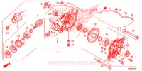 INGRANAGGIO FINALE POST. per Honda FOURTRAX 500 FOREMAN RUBICON DCT 2016