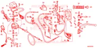 INTERRUTTORE/CAVO/LEVA MANIGLIA(2) per Honda FOURTRAX 500 FOREMAN RUBICON DCT 2016