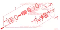 MOTORE AVVIATORE per Honda FOURTRAX 500 FOREMAN RUBICON DCT 2016