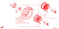 RUOTA ANTERIORE per Honda FOURTRAX 500 FOREMAN RUBICON DCT 2016