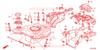 SERBATOIO COMBUSTIBILE per Honda FOURTRAX 500 FOREMAN RUBICON DCT 2016