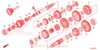 TRASMISSIONE per Honda FOURTRAX 500 FOREMAN RUBICON DCT 2016