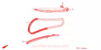 CATENA CAMMA/TENSIONE per Honda FORESIGHT 250 SE 2001