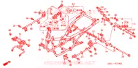 CORPO TELAIO per Honda FORESIGHT 250 SE 2001