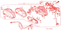 FANALE/TACHIMETRO(2) per Honda FORESIGHT 250 SE 2001