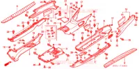 PANNELLO PAVIMENTO/COPERTURA CENTRO per Honda FORESIGHT 250 SE 2001