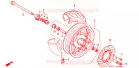 RUOTA ANTERIORE per Honda FORESIGHT 250 SE 2001