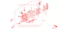CALIBRO FRENO ANTERIORE per Honda MSX 125 2013