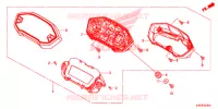 INDICATORE COMBINAZIONE per Honda MSX 125 2013