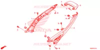 SEDILE/RIPARO POSTERIORE per Honda MSX 125 2013
