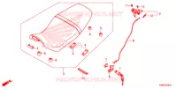 SEDILE SINGOLO(2) per Honda MSX 125 2013