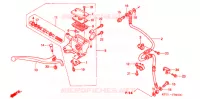 CILINDRO MAESTRO FRENO per Honda FORESIGHT 250 EX 2005