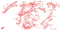 COPERTURA CORPO/SCATOLA BAGAGLI/ PORTATORE BAGAGLI per Honda FORESIGHT 250 EX 2005